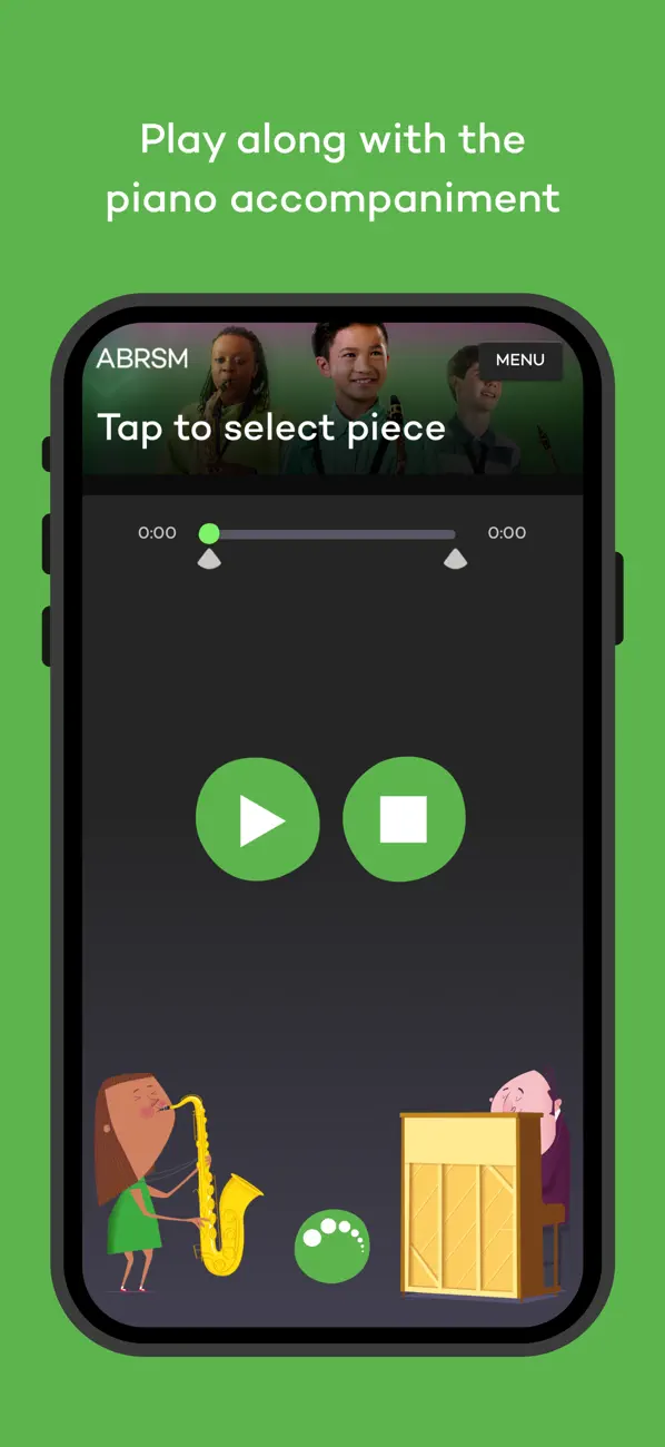 Screenshot #1 pour Saxophone Practice Partner