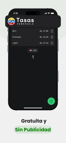 Tasas Venezuela screenshot