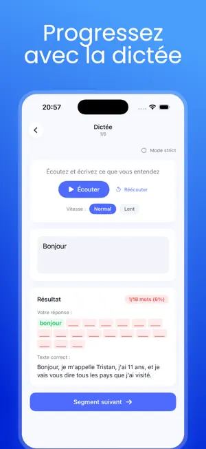 تعلم اللغة الفرنسية بدون نت screenshot 3