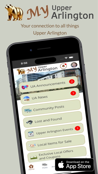 My UA iPhone screenshot 1 - Social Networking app