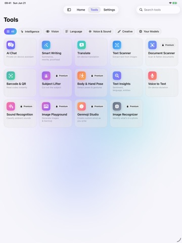 LuGenie: AI Tools iPad screenshot
