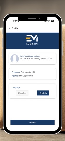 Eml Logistic HN iPhone screenshot