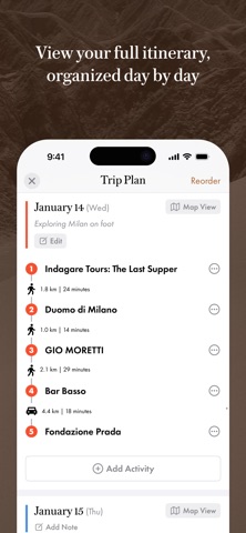 Indagare: Travel Plans screenshot
