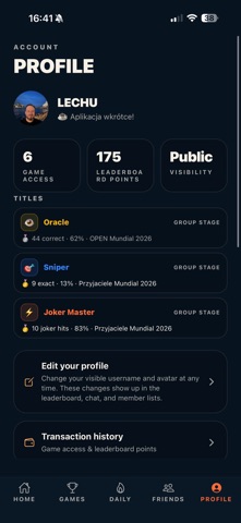 Friend Bet screenshot