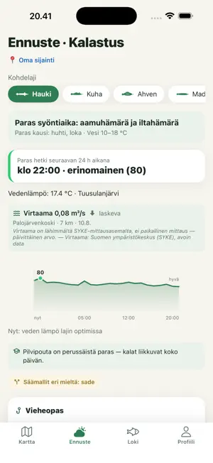 Eräkaveri: Fishing & Hiking screenshot 2