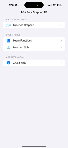 EGK FuncGraph AR screenshot