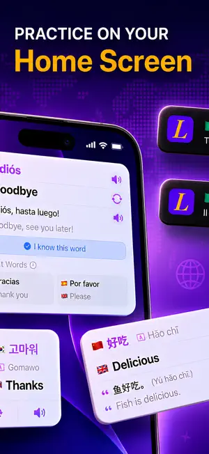 Lingo Widget: Daily Vocabulary screenshot 2