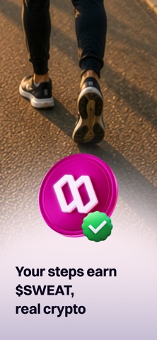 Sweat Wallet: Walk Into Crypto iPhone screenshot 2
