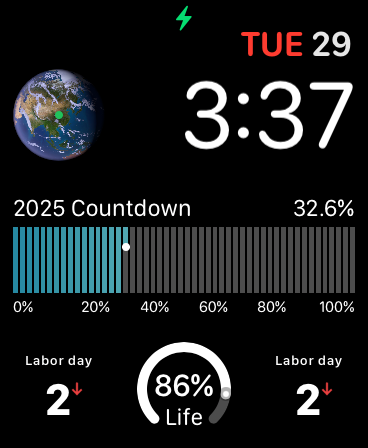 Day Counter widget