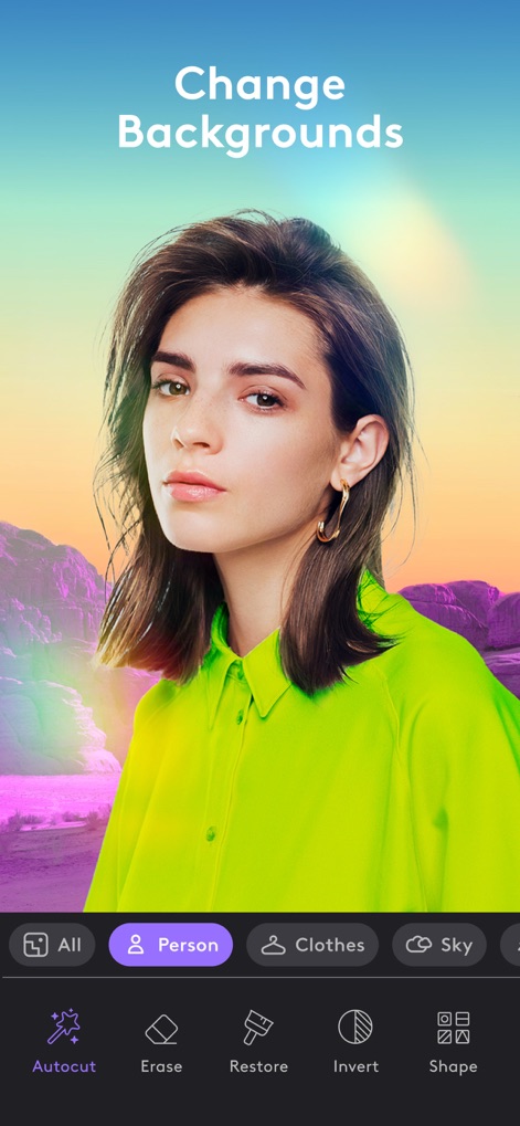 Photoleap: AI Photo Generator - Intelligent Background Swaps