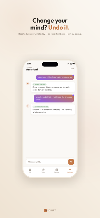 Drift — ADHD Task Manager Screenshot 3 of 6