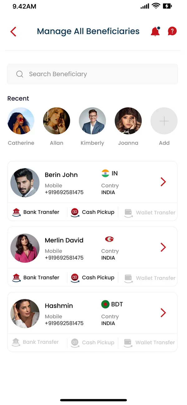 Screenshot #3 pour Gulf Exchange App