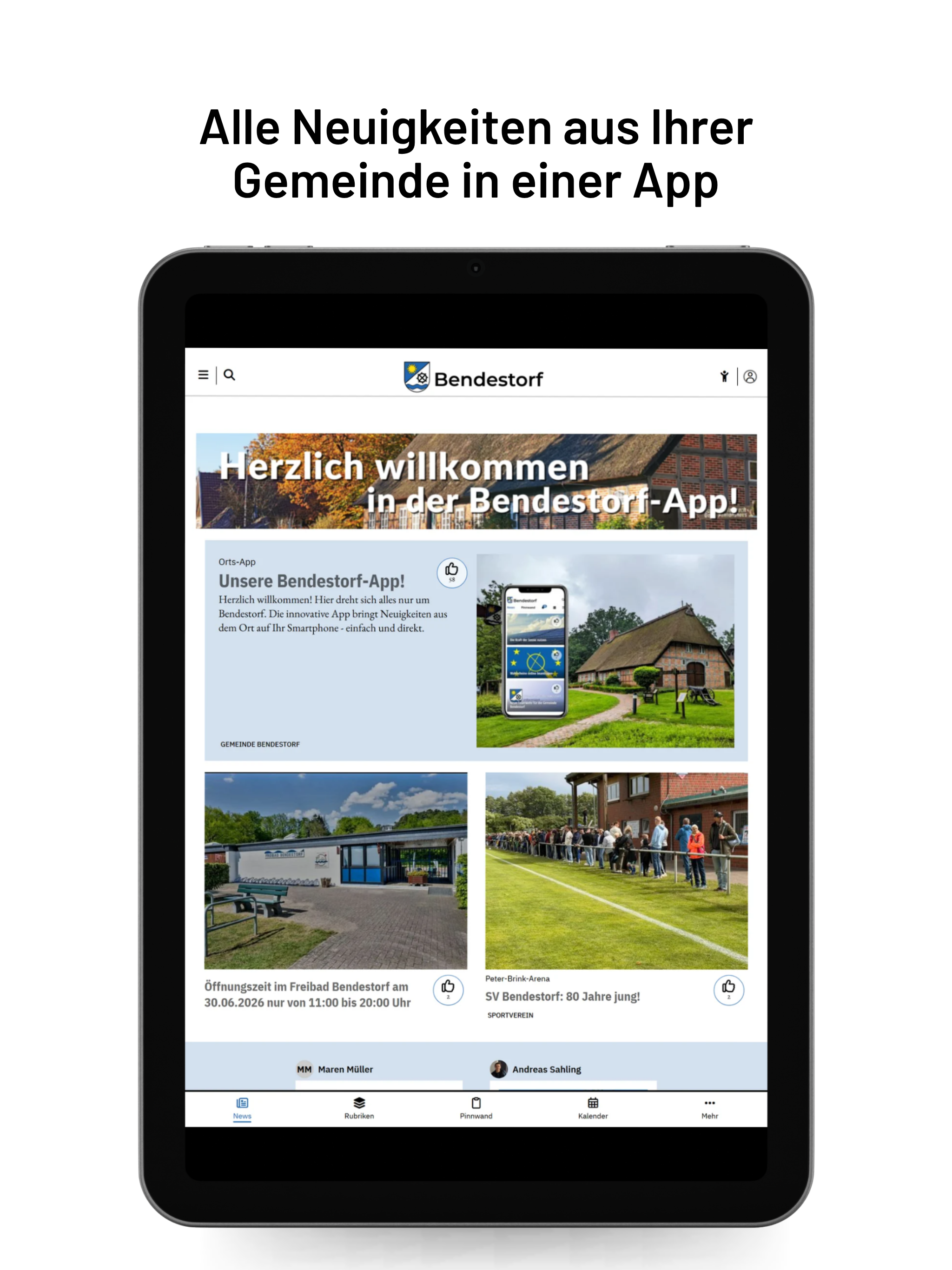 Bendestorf-App screenshot 6
