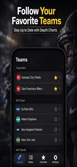 Injury Report screenshot 1