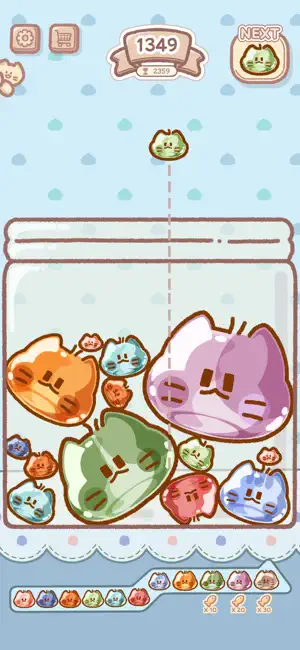 Cat Watermelon - Merge Game screenshot 2
