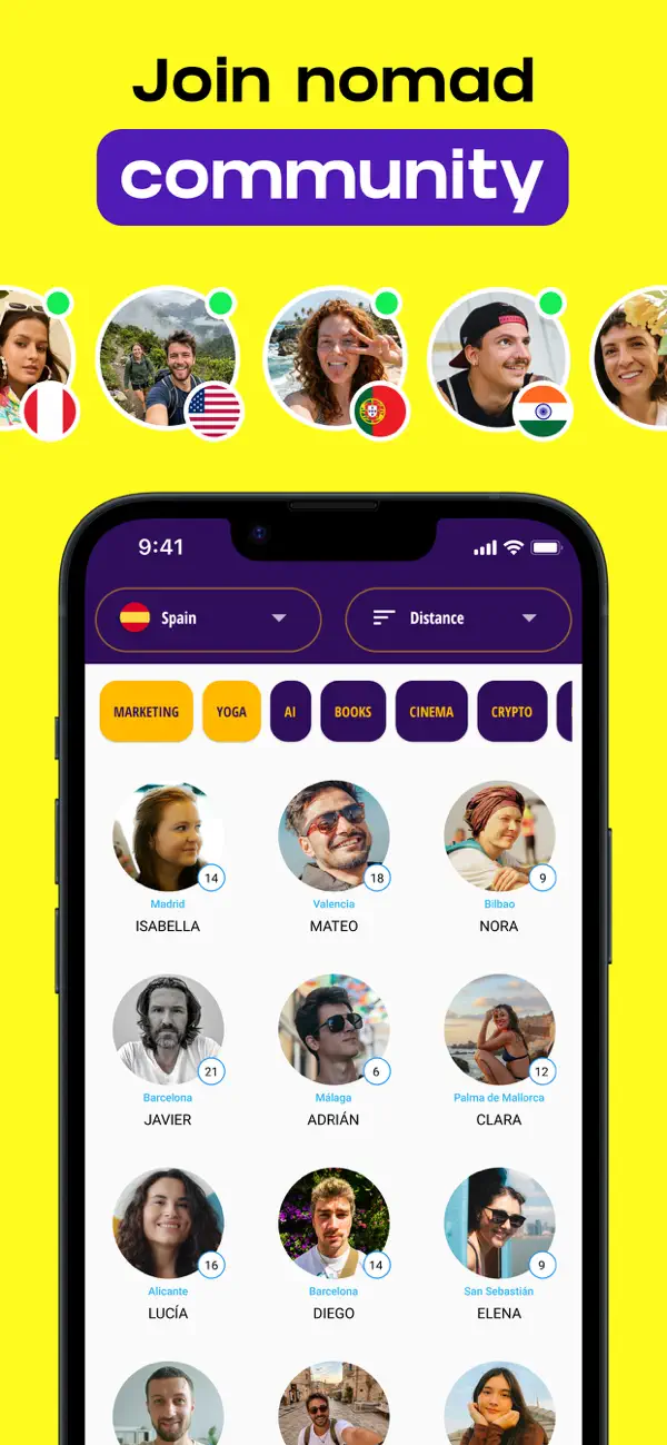 Screenshot #2 pour Digital Nomads App - Nomad 10