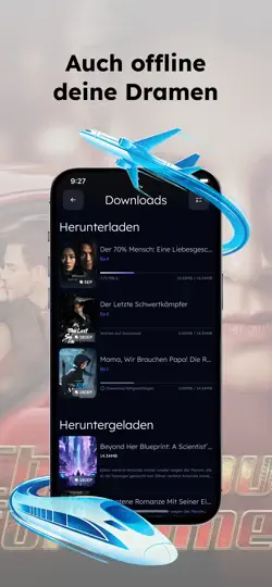 Screenshot von VibeShort: AI Comic Dramas auf dem iPhone 4