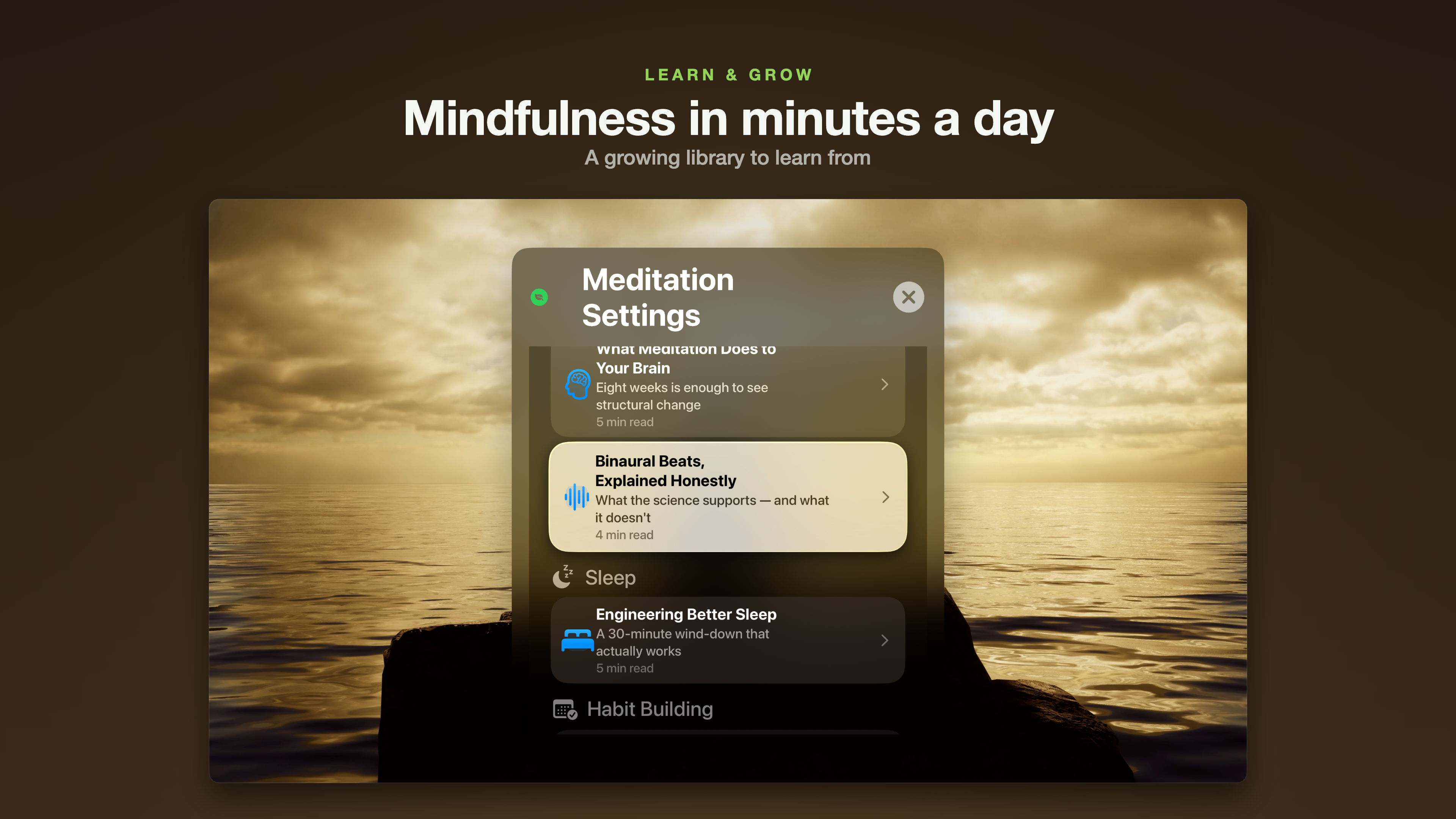 Breathe & Meditate: Calm Sleep