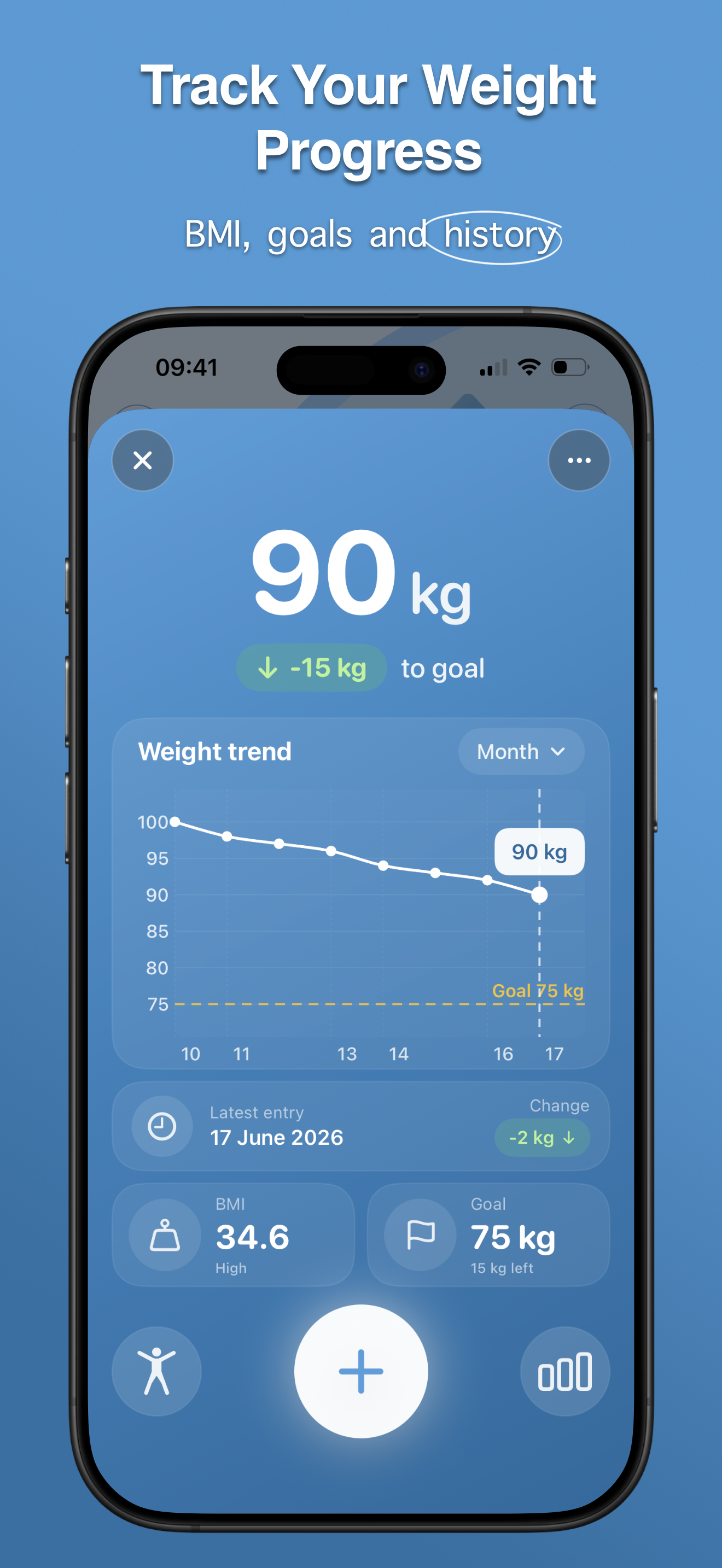 Water and Weight Tracker screenshot 4