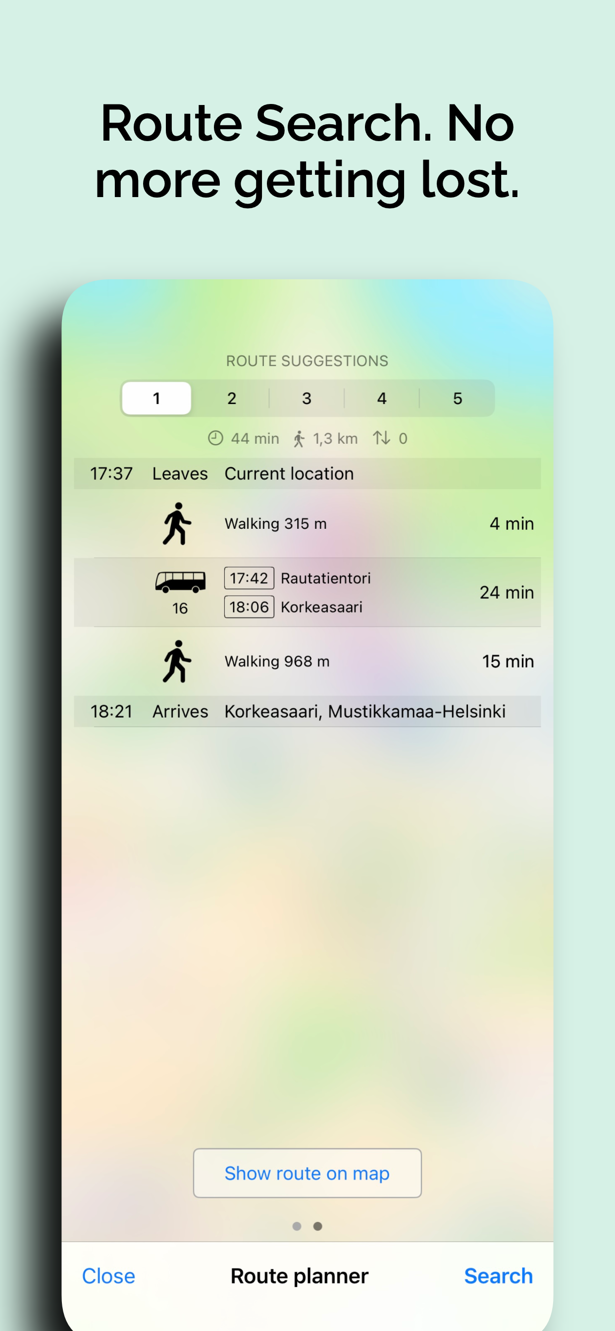 Reittiopas – Journey Planner