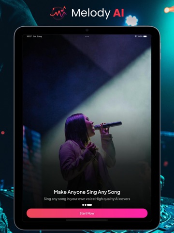 MelodyAI:AI Song & Music Maker iPad screenshot