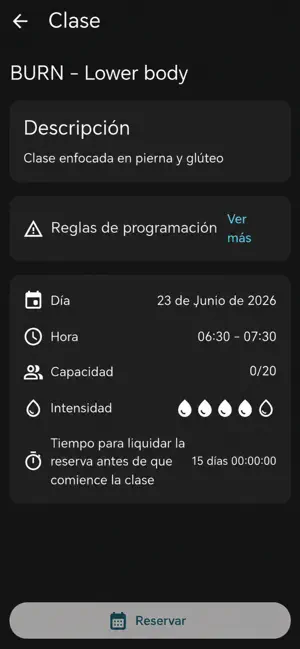 Spinning Center App screenshot 3