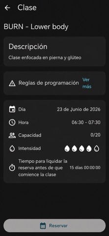 Spinning Center App Screenshot 3 of 3