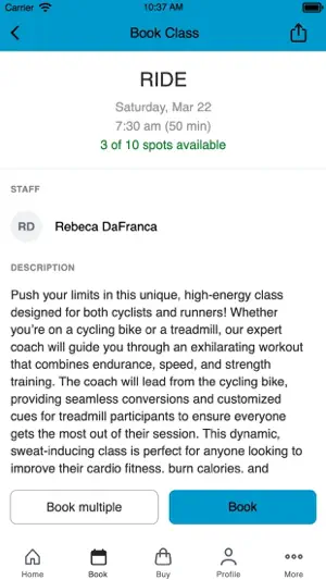 Studio Q Fitness screenshot 3