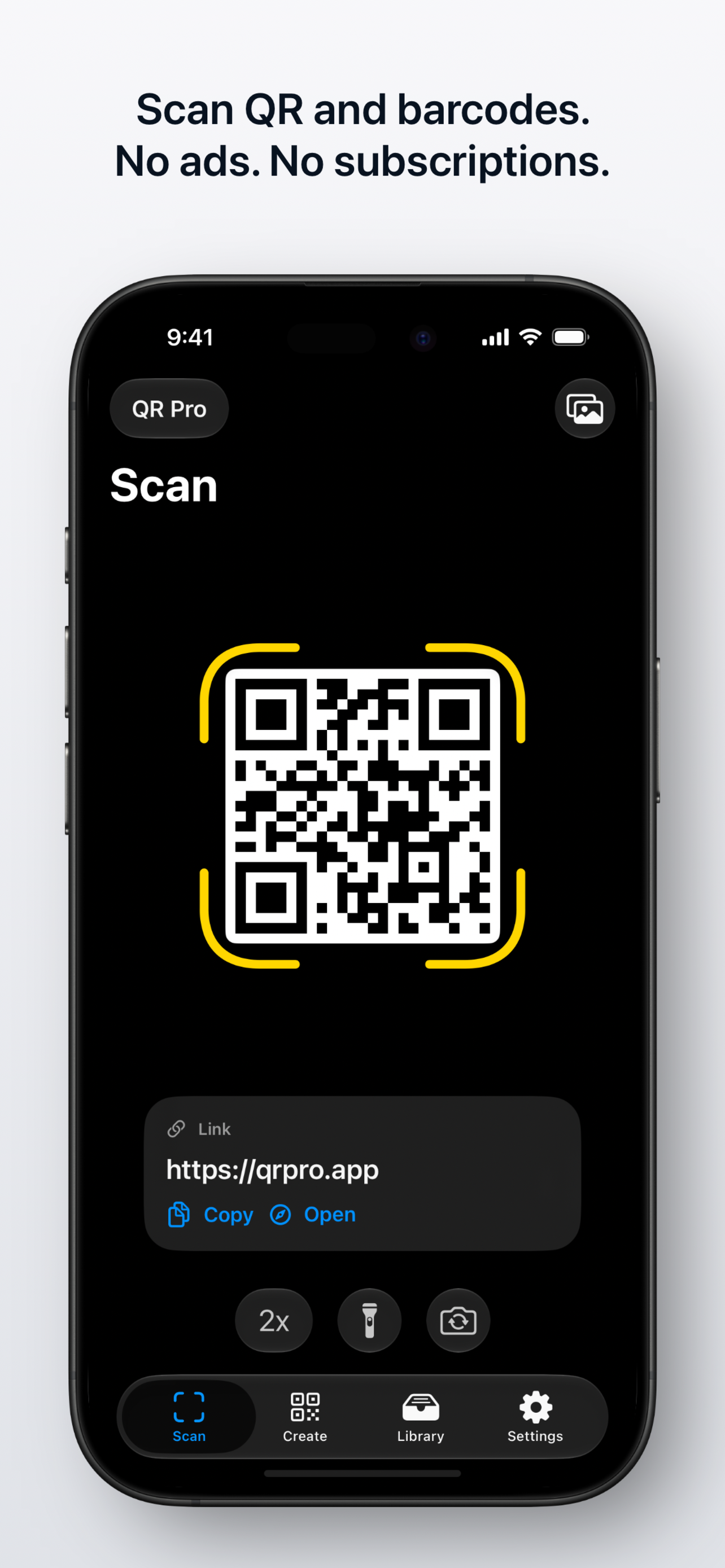 QR Pro - QR Code Scanner