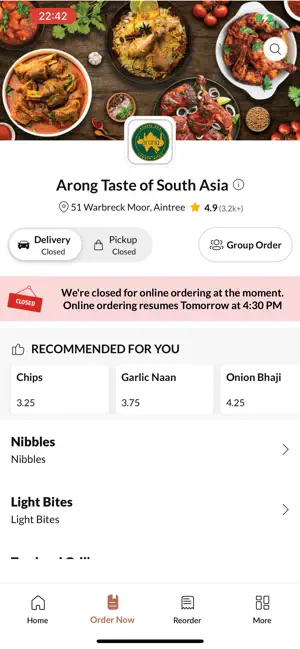 Arong Taste of South Asia screenshot 2