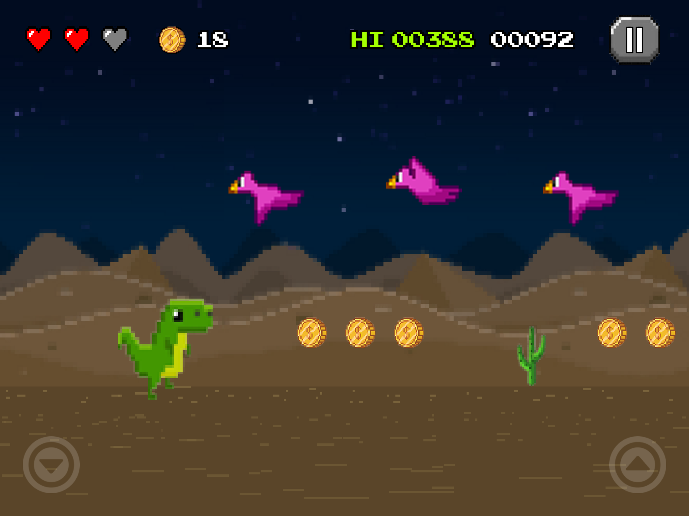 Pixel Dino Dash – Retro Runner screenshot 8