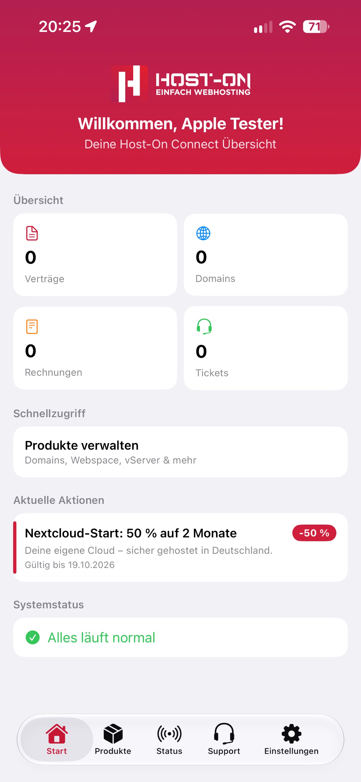 Screenshot 1 of Host-On Connect