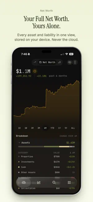 Wealthfolio: Private Finance screenshot 2