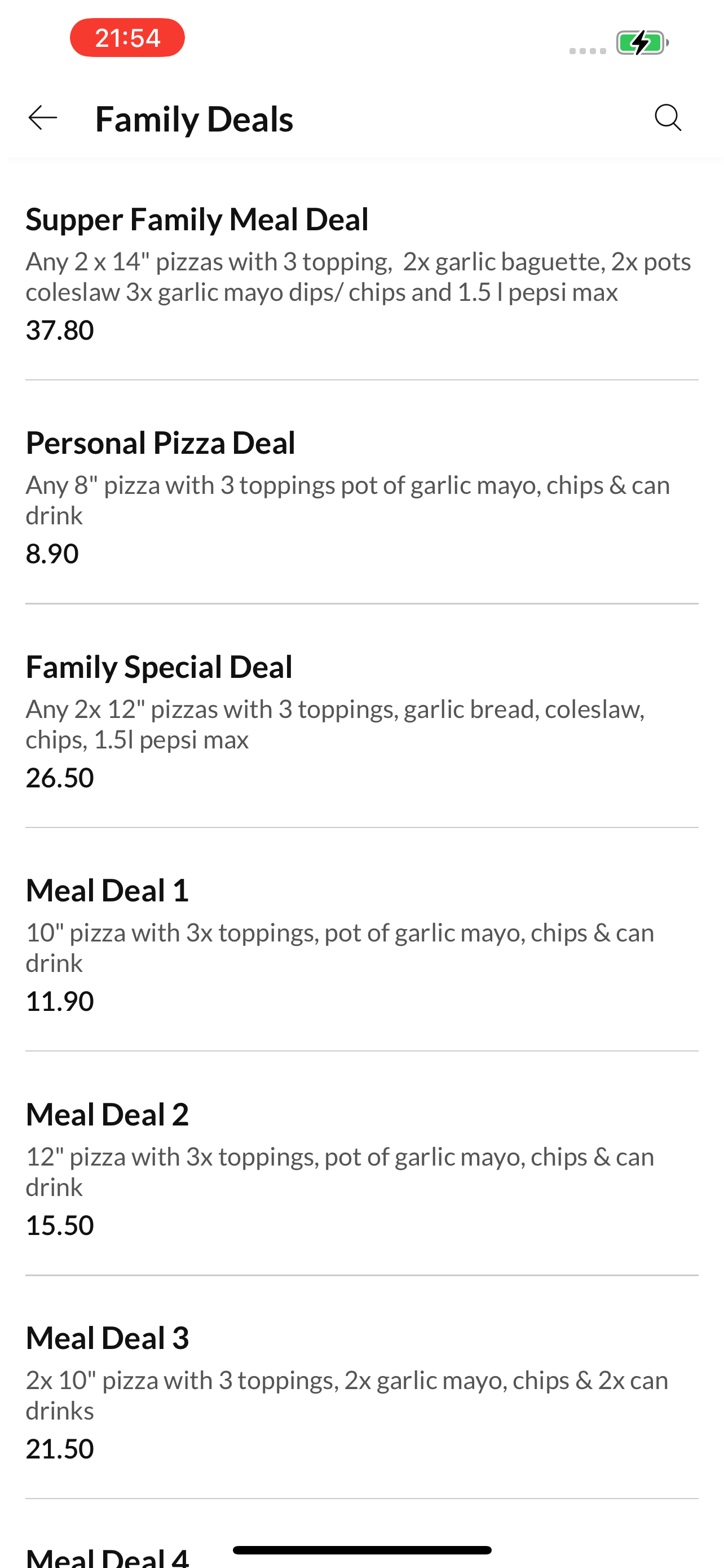 Family Pizza & Kebab screenshot 4