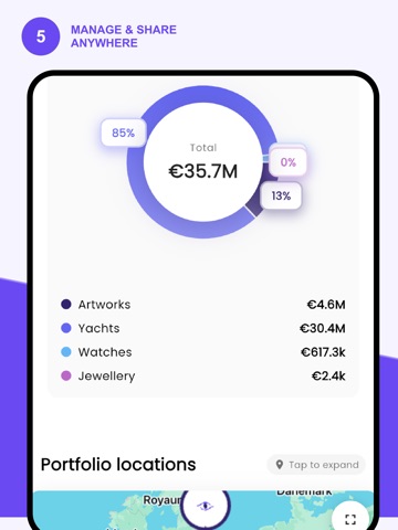 Objais: Insurance from photo iPad screenshot
