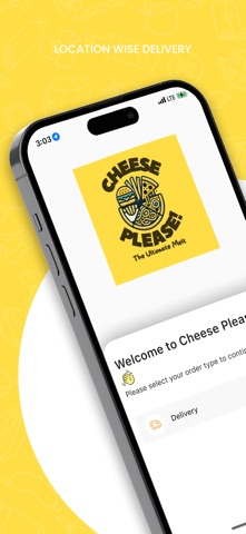Cheese Please Delivery screenshot