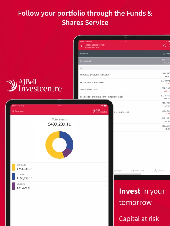 Screenshot #5 pour AJ Bell Investcentre