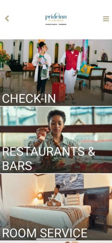PrideInn Hotels & Resorts screenshot