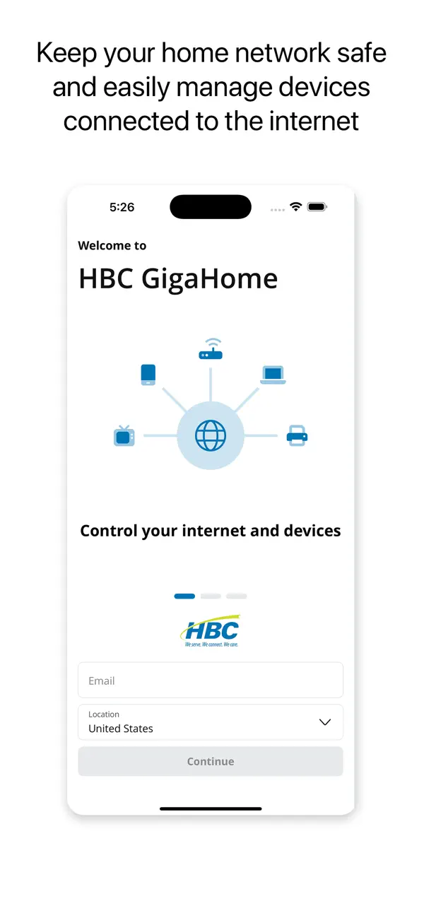 Screenshot #1 pour HBC GigaHome