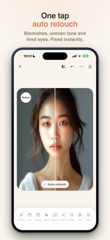 FaceMend: AI Photo Editor screenshot