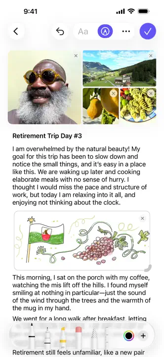 Journal: Screenshot 5 von 8