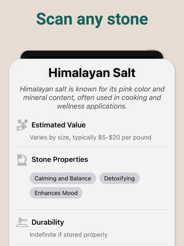 Rock Identifier: Stone Value iPad screenshot