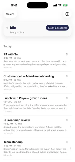 Sotto - Offline Auto Notetaker screenshot 4