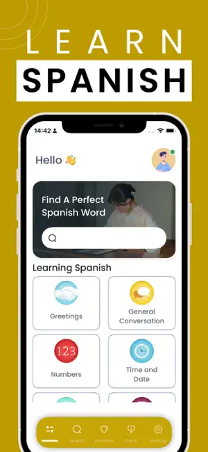 Learn Spanish-Spain Phrasebook screenshot 1