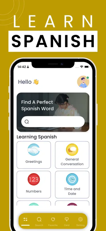 Learn Spanish-Spain Phrasebook screenshot 1 of 4