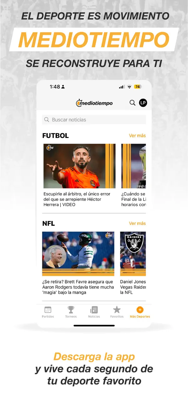 Screenshot #1 pour Mediotiempo