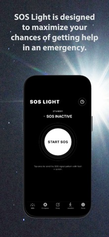 SOS Light: Emergency iPhone screenshot