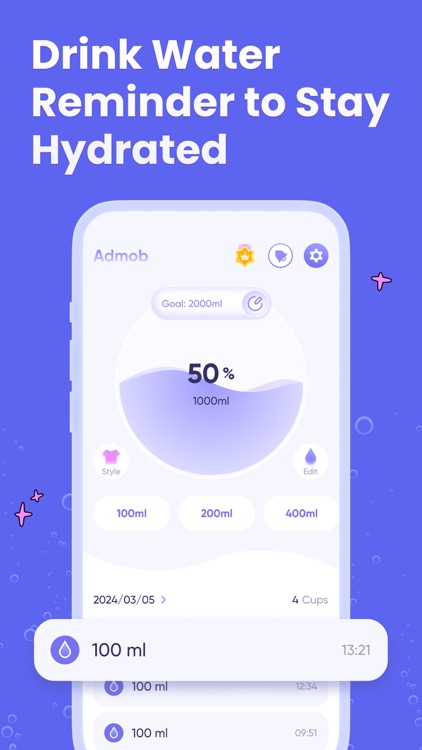 Water Health - Hydration App