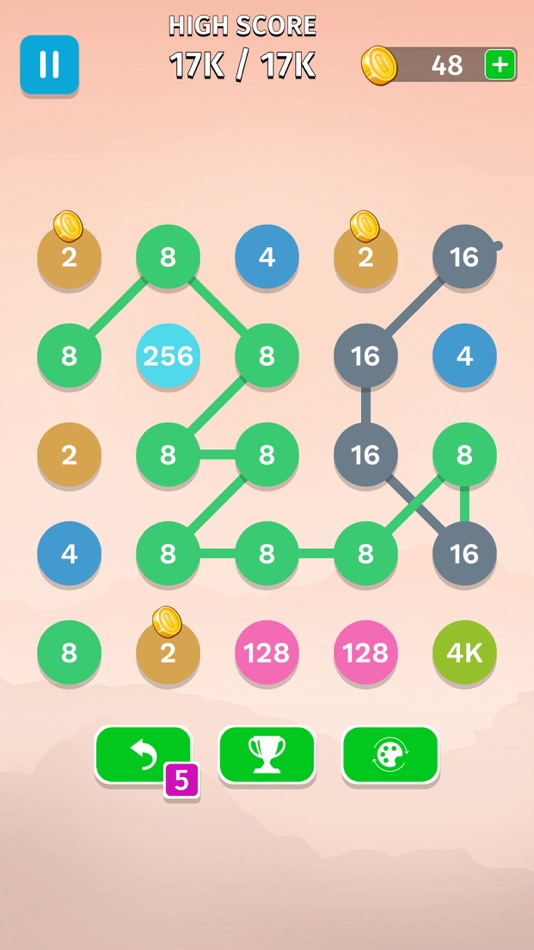 #5. 248 Connect Lines (iOS) 由: Umesh Ambaliya