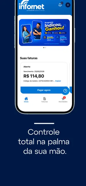 Minha Infornet Telecom screenshot 1